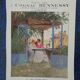 Advertisement color paper Cognac Hennessy magazine illustration 1937