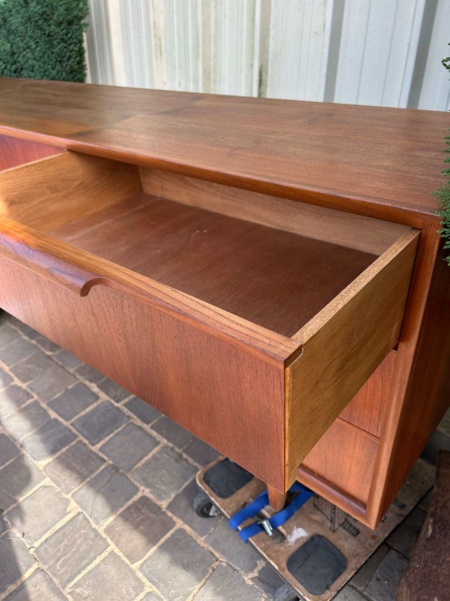 Large vintage Scandinavian sideboard from the 1970s.