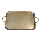 English silver plated metal tray