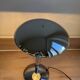 Table Lamp in Ship / Mushroom Style – Chrome Metal