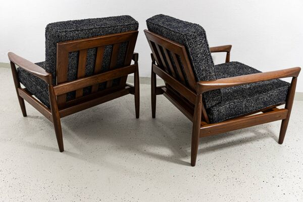 Fauteuil vintage IKEA ''Kolding'' par Erik Wørts pour IKEA, 1960.