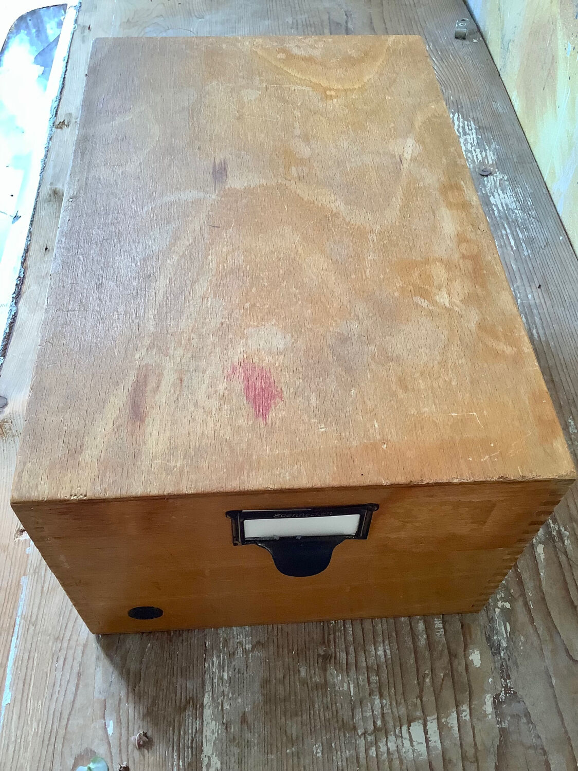 Storage box for wooden desk Soennecken