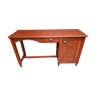 Child desk mahogany stained solid fir