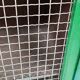 Wood workshop cabinet and mesh doors