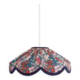 Suspension forme florale Cosette imprimée "mille fleurs"