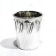 12 silver liqueur glasses