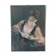 Reproduction of the painting La Liseuse de Raoux