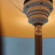 Michale Bang "Sakura" glass table light for Holmegaard, Denmark 1980's