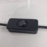 Vintage Chrome & Glass Table Lamp – Space Age Style