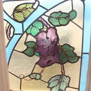 Paire de vitraux de Jacques Gruber art nouveau