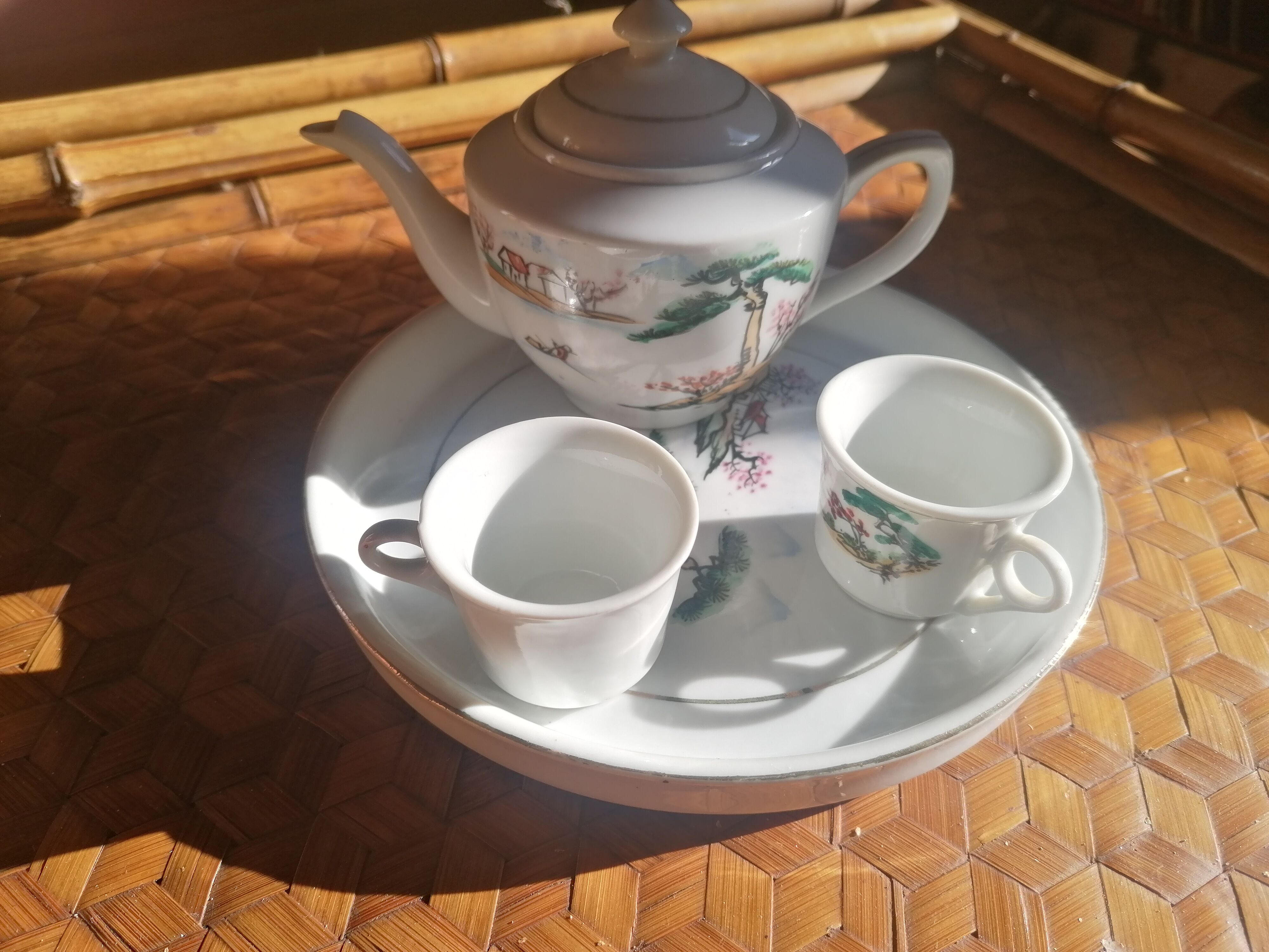 Service duo a thé ou café chinois