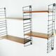 Tomado double wood shelf