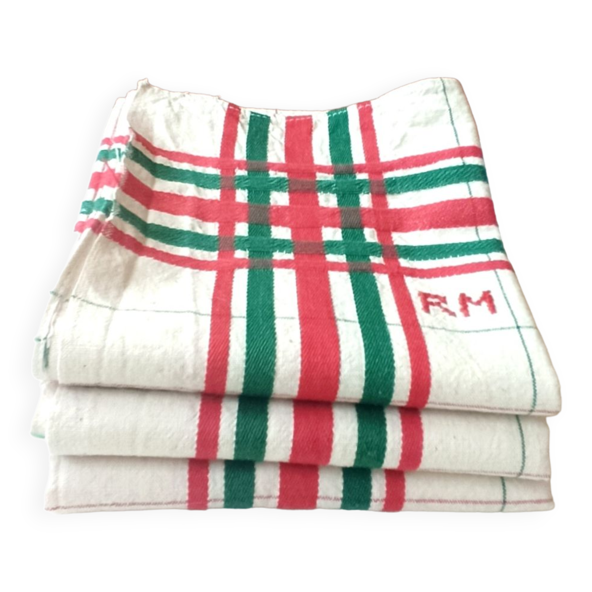 Lot 3 torchons basques anciens