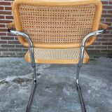 Chair model Cesca by Marcel Breuer with armrests B64