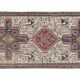 Vintage Turkish hallway rug 72x194 cm