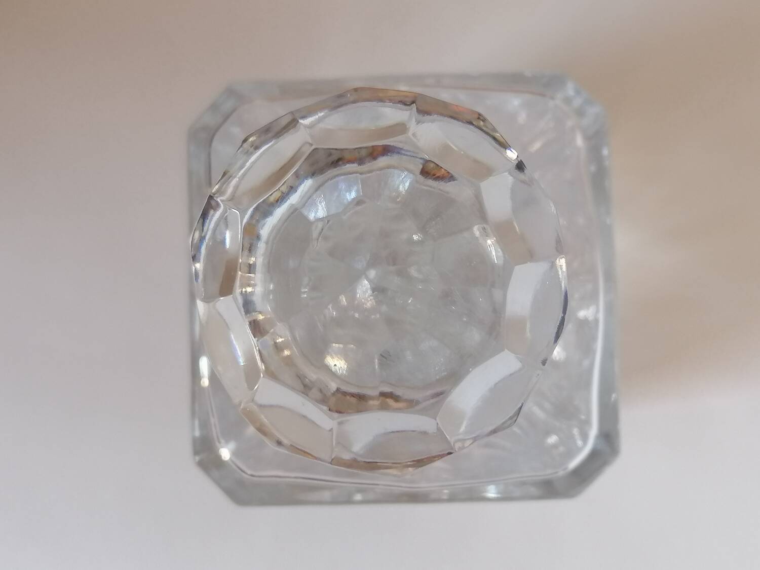 Carafe whisky cristal taillé