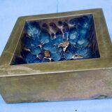 Bronze paperweight sculpture signed Monique Gerber