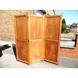 Antique wood screen 3 panels