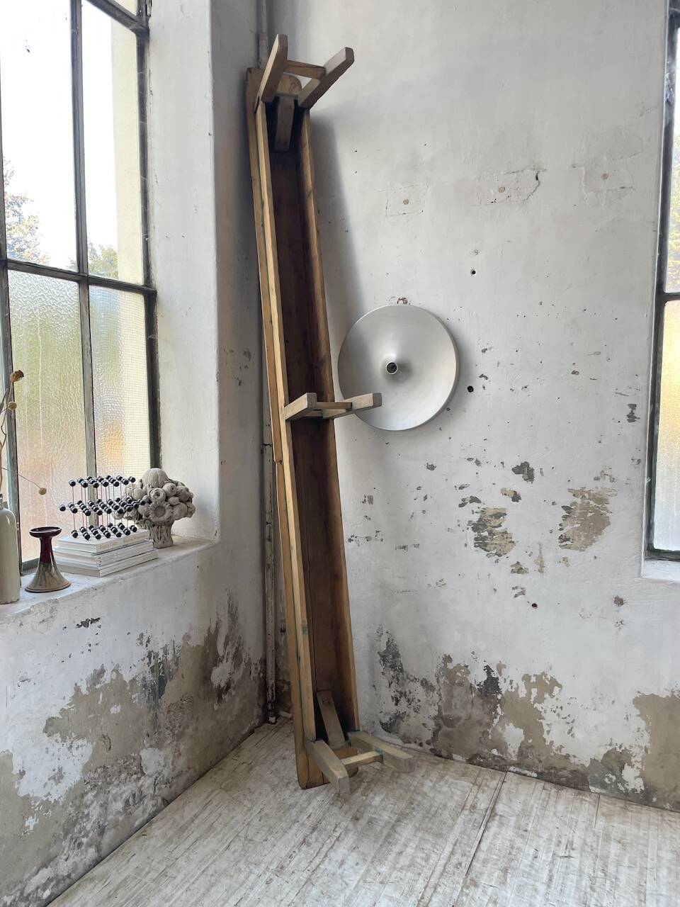 XL pine and oak bench 280 cm