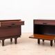 Pair of Italian Bedside Cabinets attributed to Bernini, Italy, circa 1965