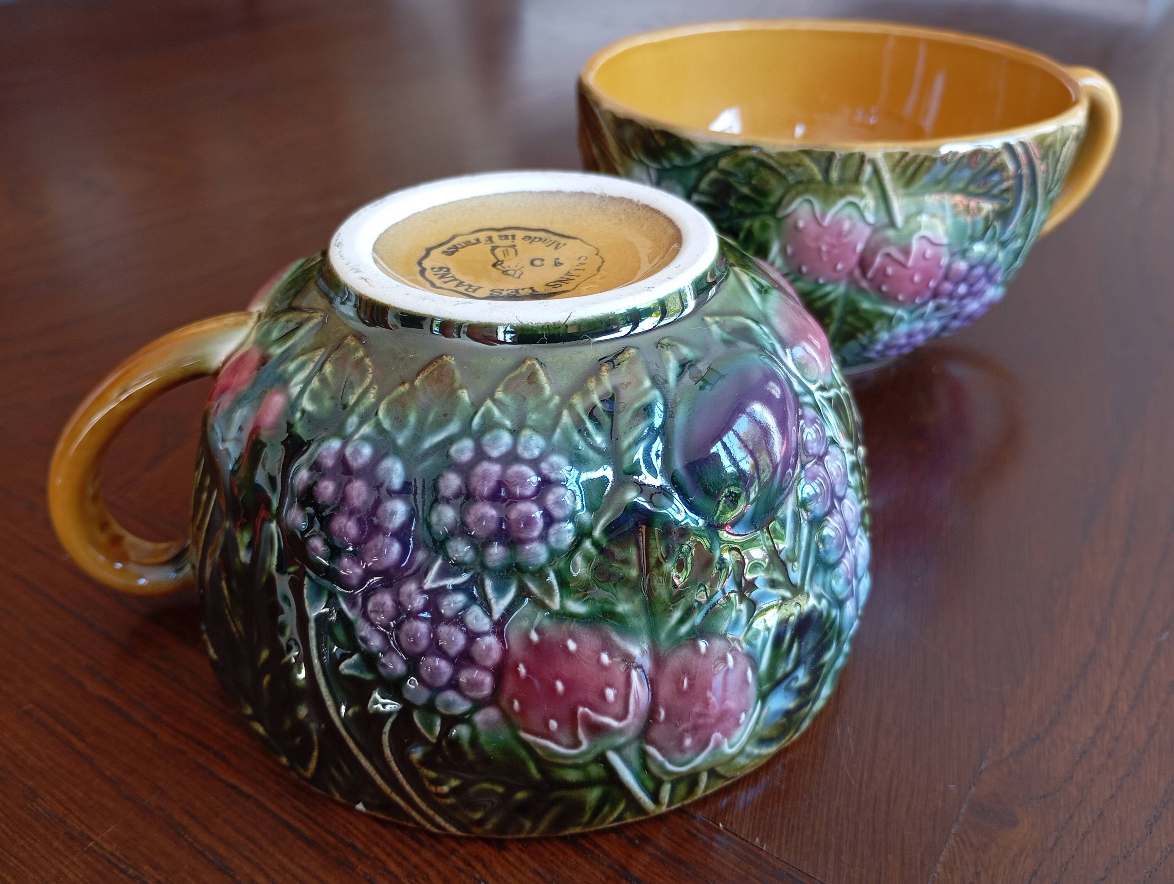 Salins les Bains barbotine breakfast cups