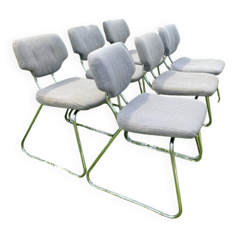 Chaises vintage Space age 70s