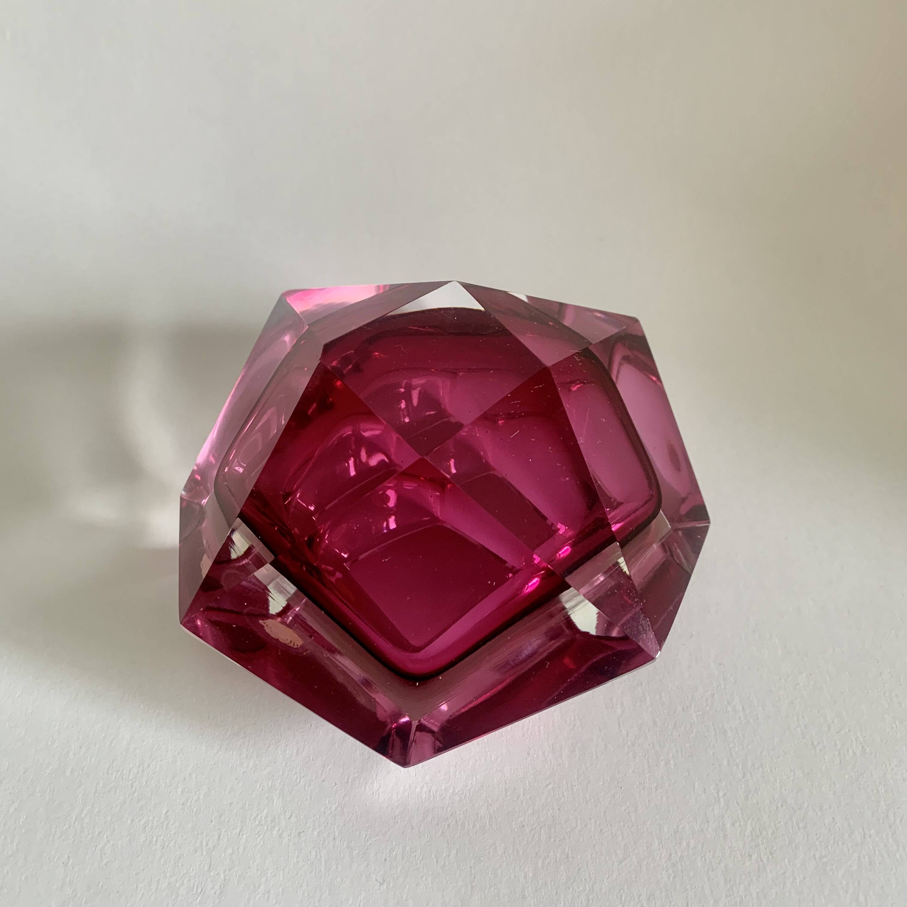 Cendrier de F. Poli pour Murano, Italie, années 1960