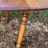 Round table with extension signed rené trotel