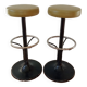 Pair of 60s tulip foot bar stools