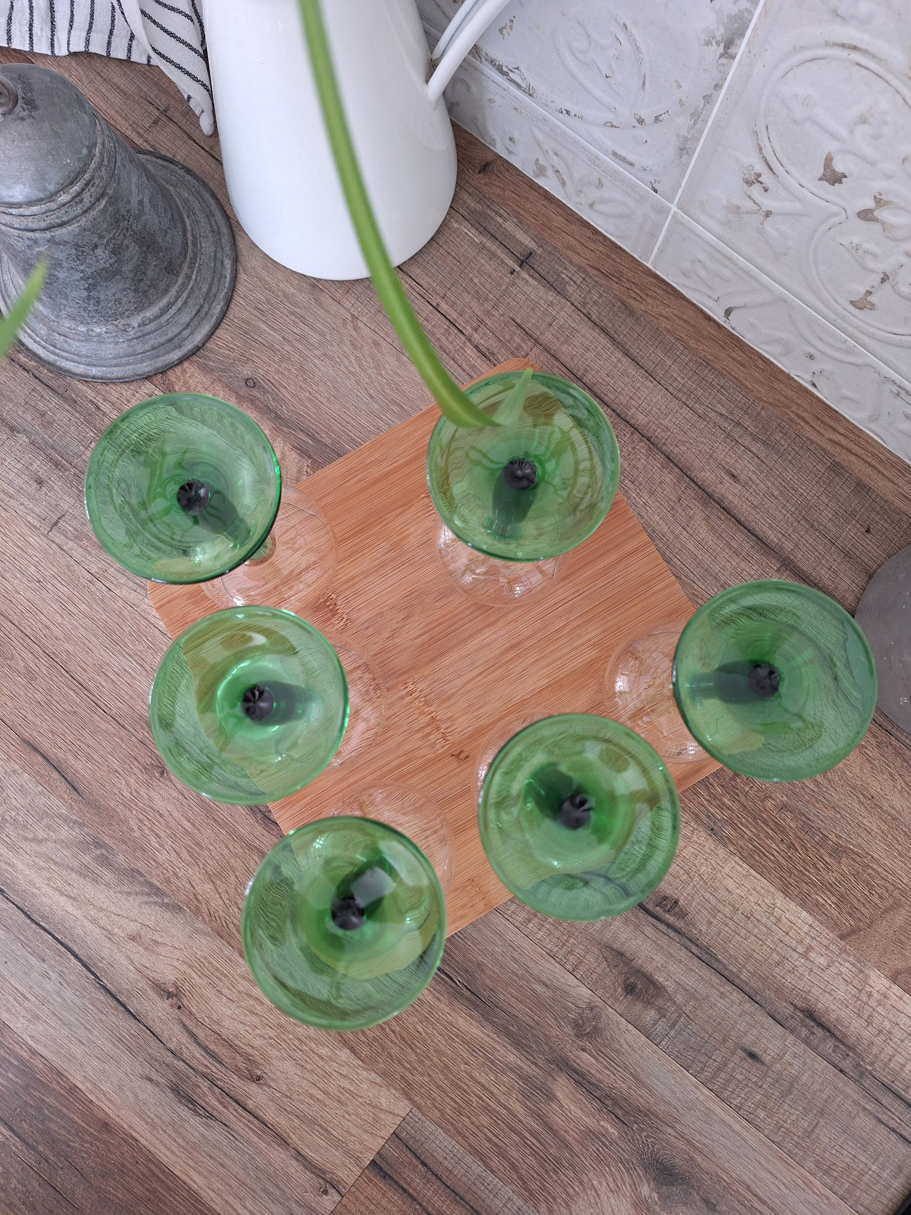 Verres à vin blanc d'Alsace