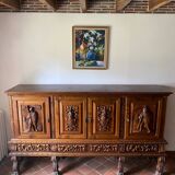 Medieval buffet / sideboard in Spanish Renaissance style