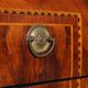 Antique neoclassical commode with 3 drawers, Italy, 18th century.
