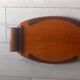 Vintage wooden marquetry serving tray - Art Deco 1930s