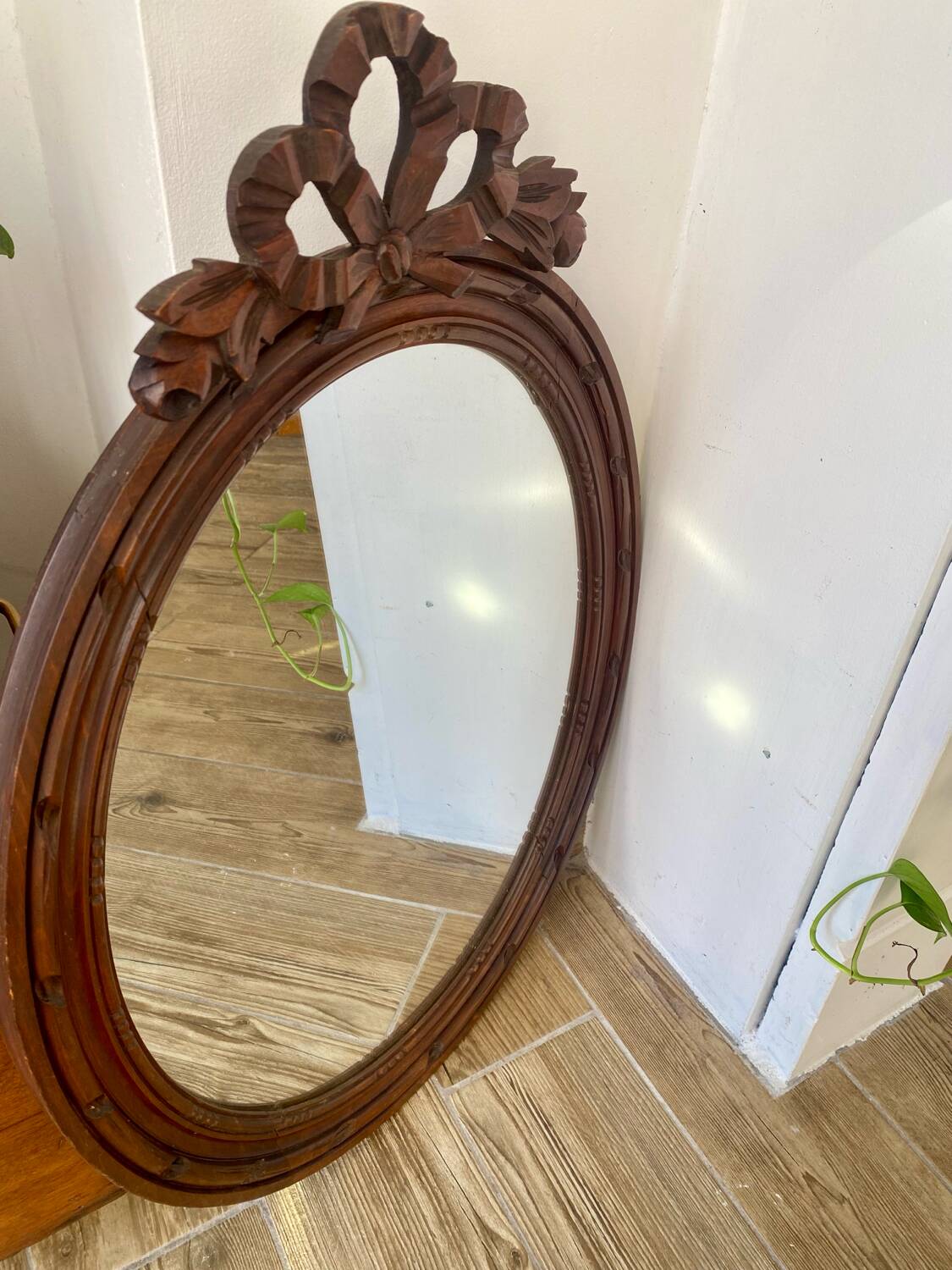 Miroir medaillon