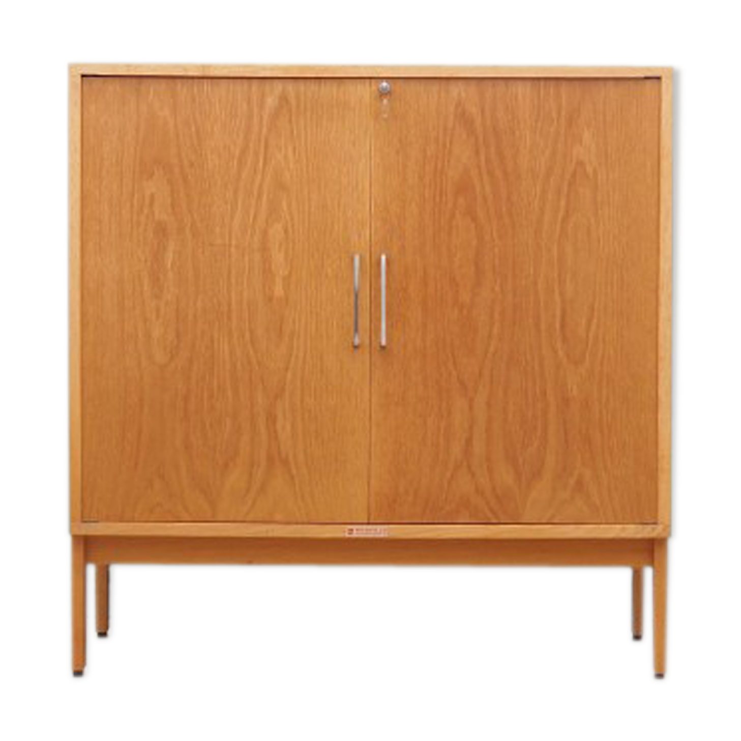 Oak cabinet, 1970s, Danish design, manufactured by BS Møbelfabrik
