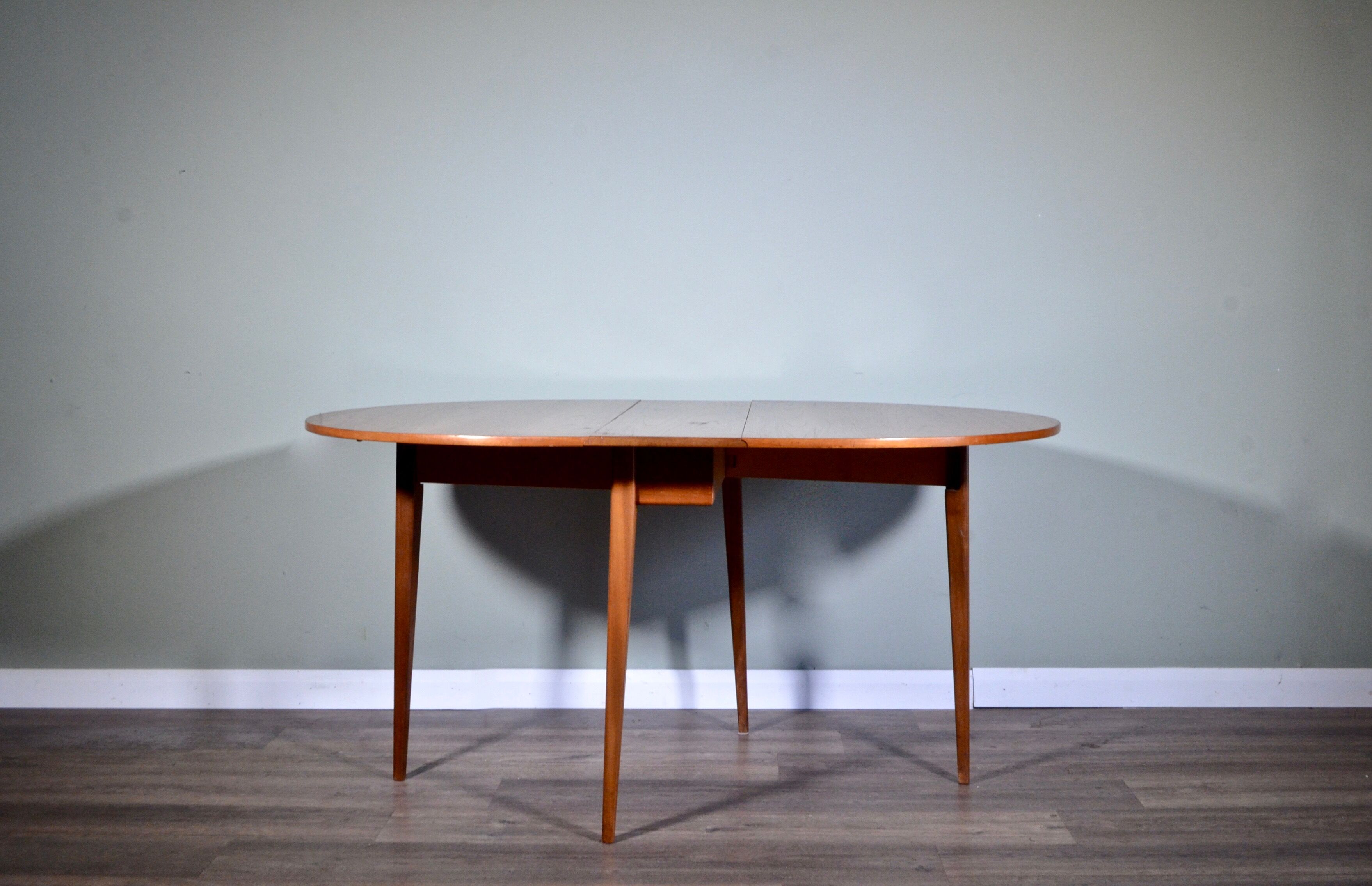 Vintage Midcentury Drop Leaf Teak Table. Delivery. Modern/ Retro / Danish style.