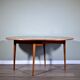 Vintage Midcentury Drop Leaf Teak Table. Delivery. Modern/ Retro / Danish style.