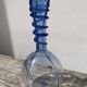 Vase soliflore en verre soufflé bleu