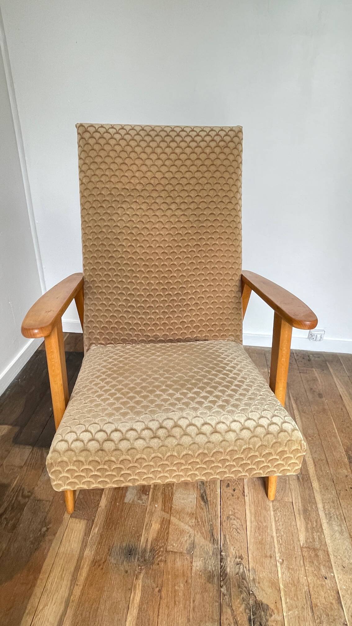 paire FAUTEUILS MANUCERE France Vintage
