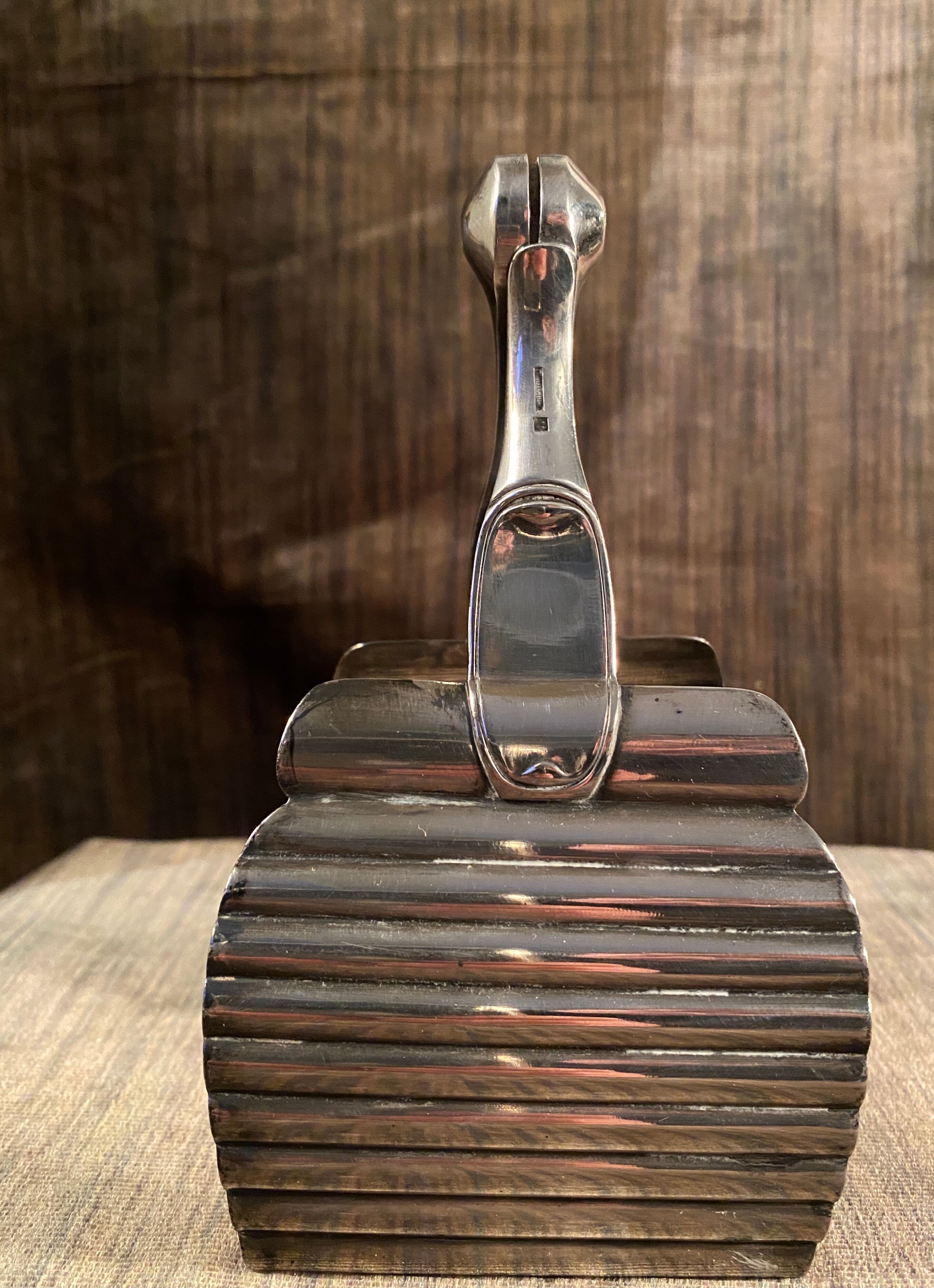 Christophe silver metal asparagus pinch