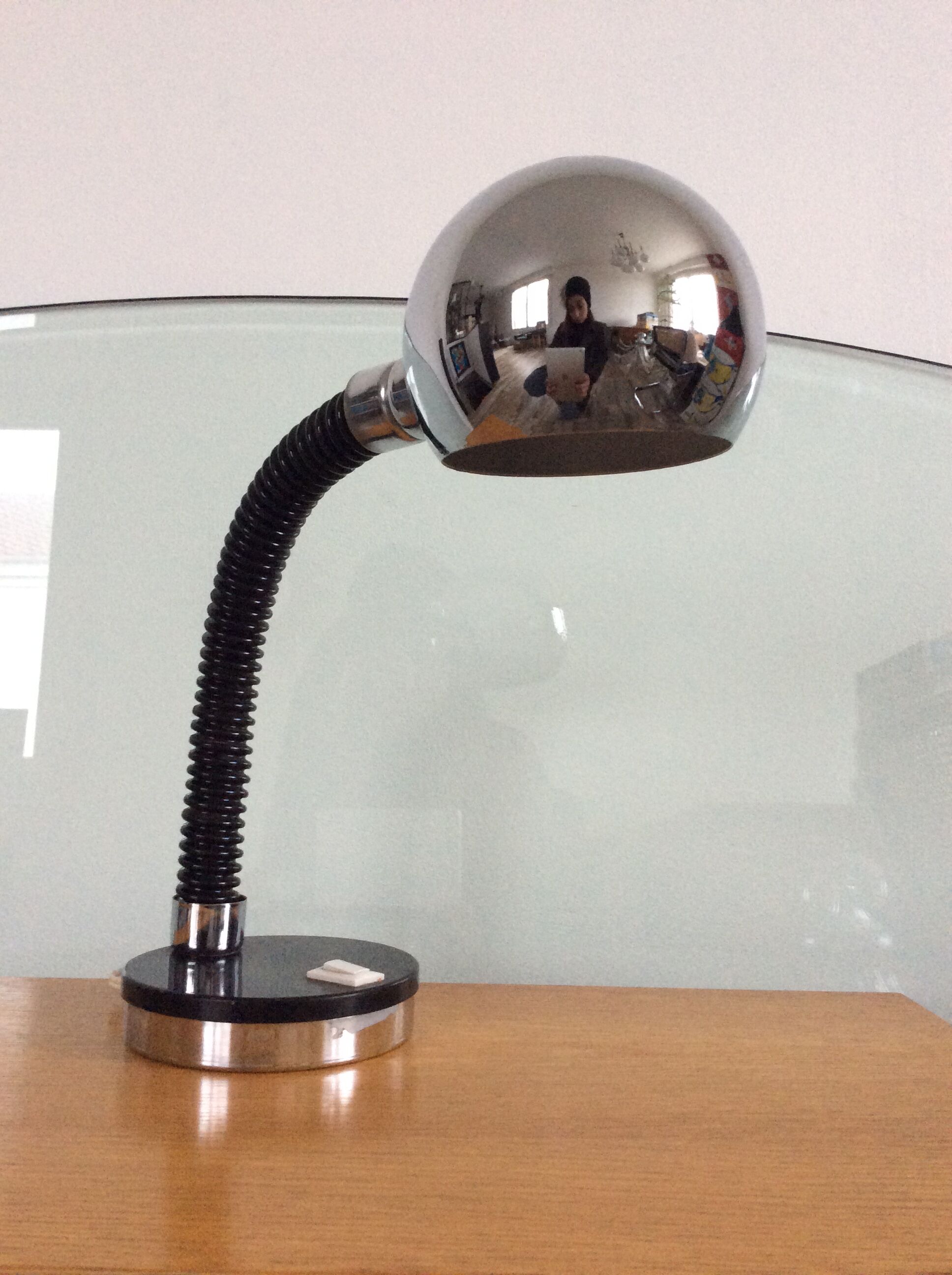 Lampe Eye ball des années 70