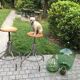 Tabouret d'atelier BAO 1950 vintage