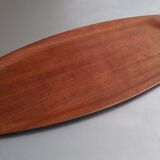 Teak veneer top