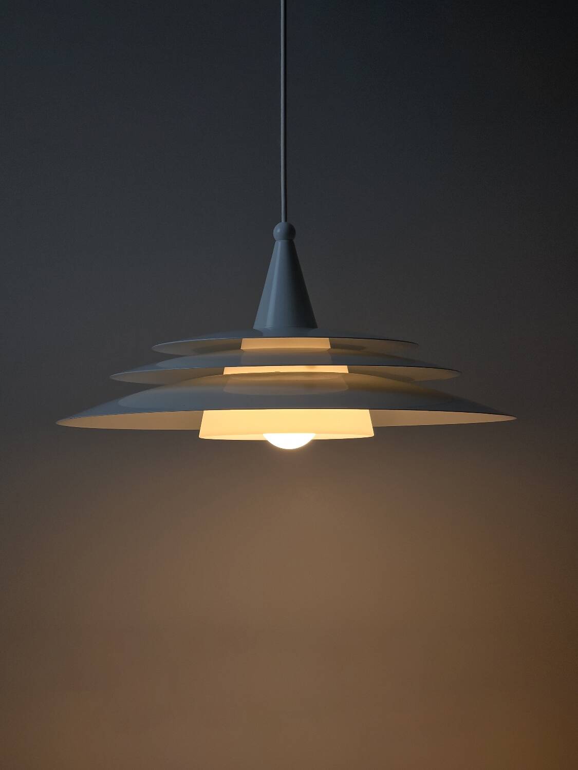 1990s Vintage BELID T1191 Scandinavian Mid-Century Modern Pendant Lamp