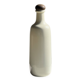 White English liqueur bottle with brown cap H27.5