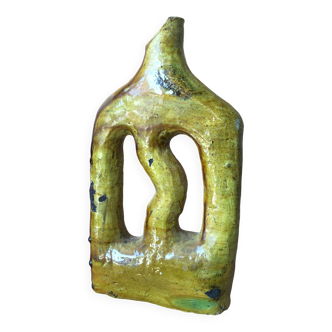 Tamegroute pottery in glazed terracotta