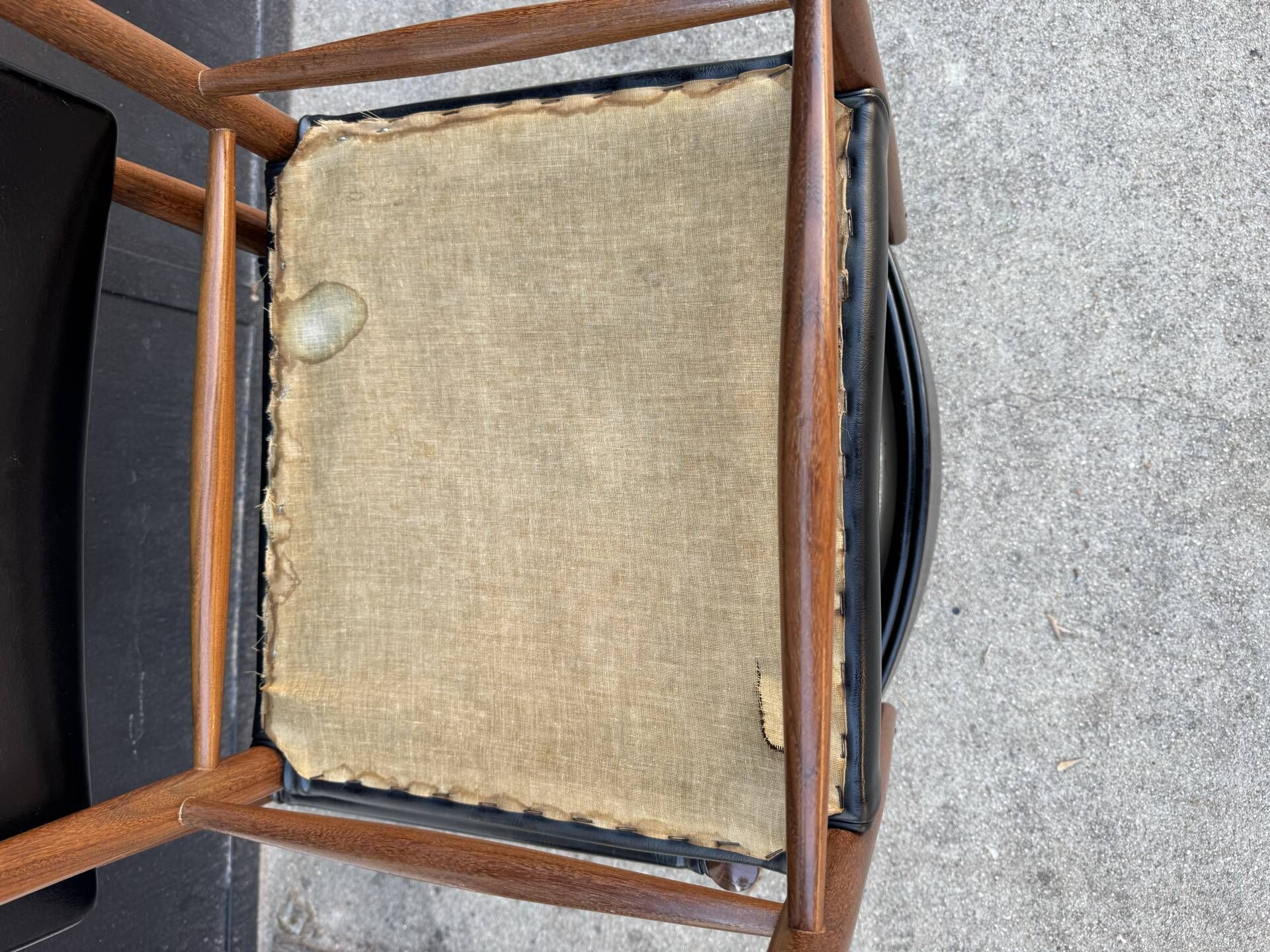 Chaises style scandinave années 60