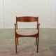 Danish Teak Desk- Armchair by Erik Buch for Oddense Maskinsedkeri, 1960s