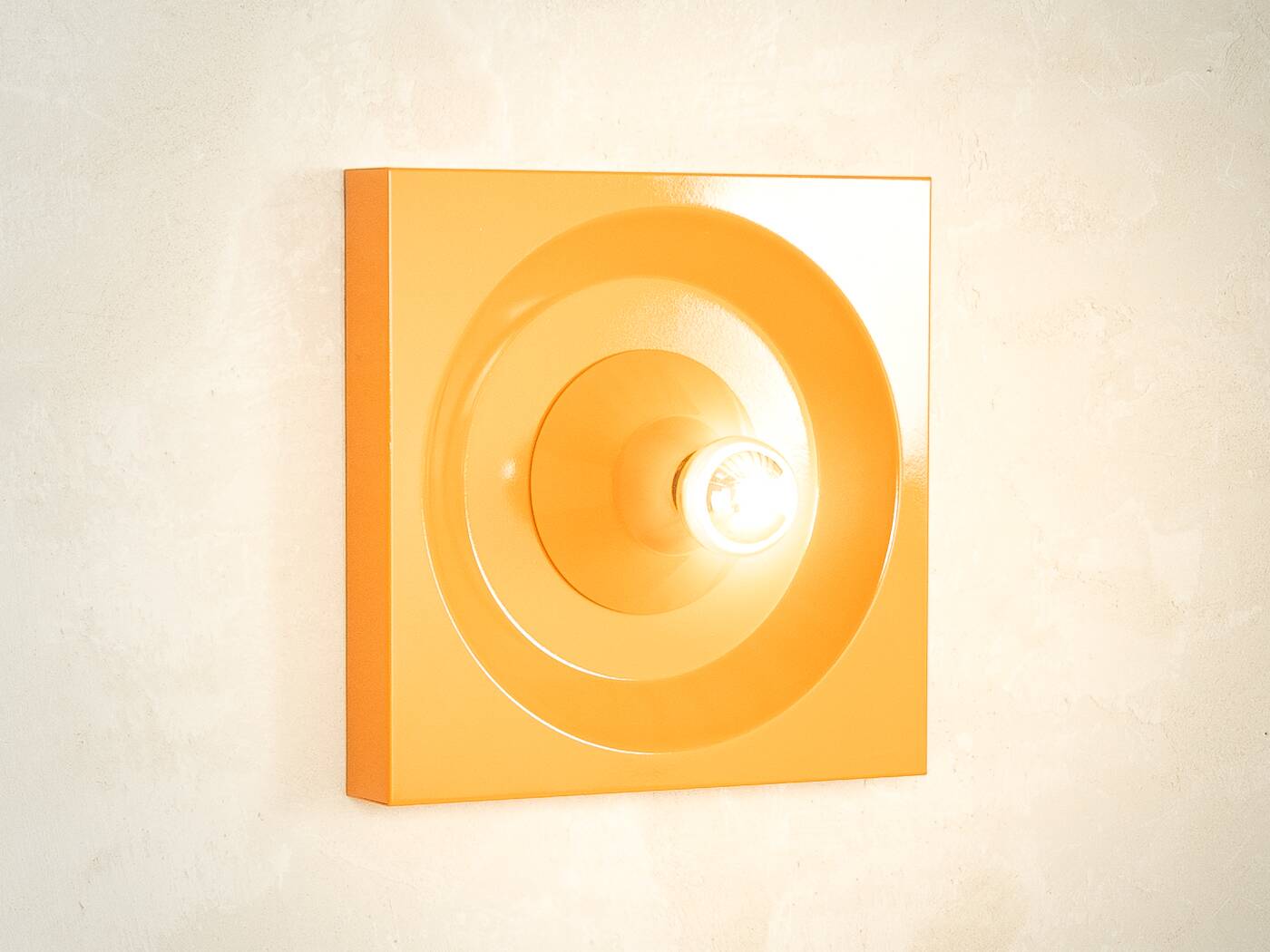 Space age wall and ceiling lamp, Kaiser Leuchten