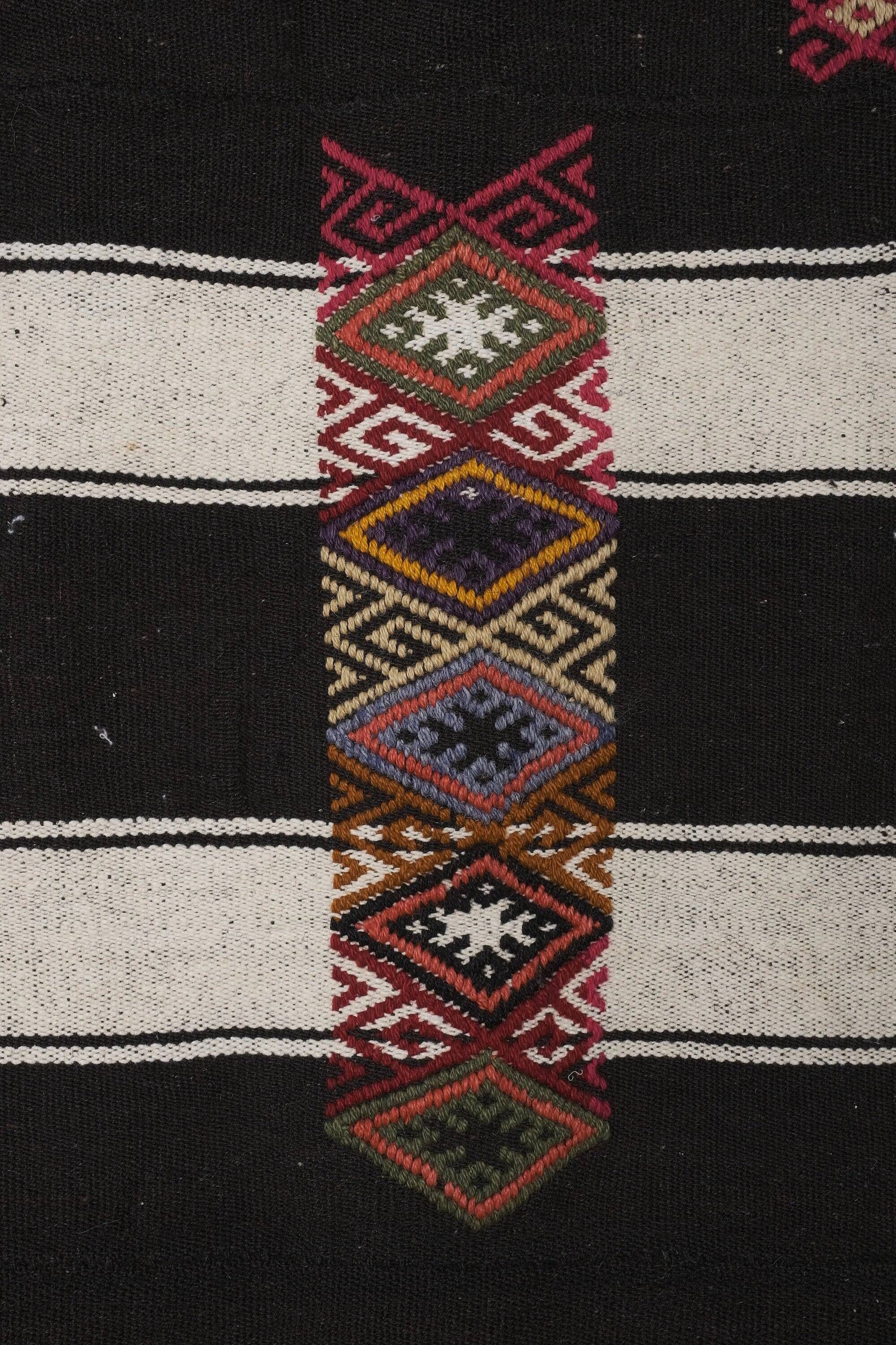 Tapis Kilim turc vintage tissé main